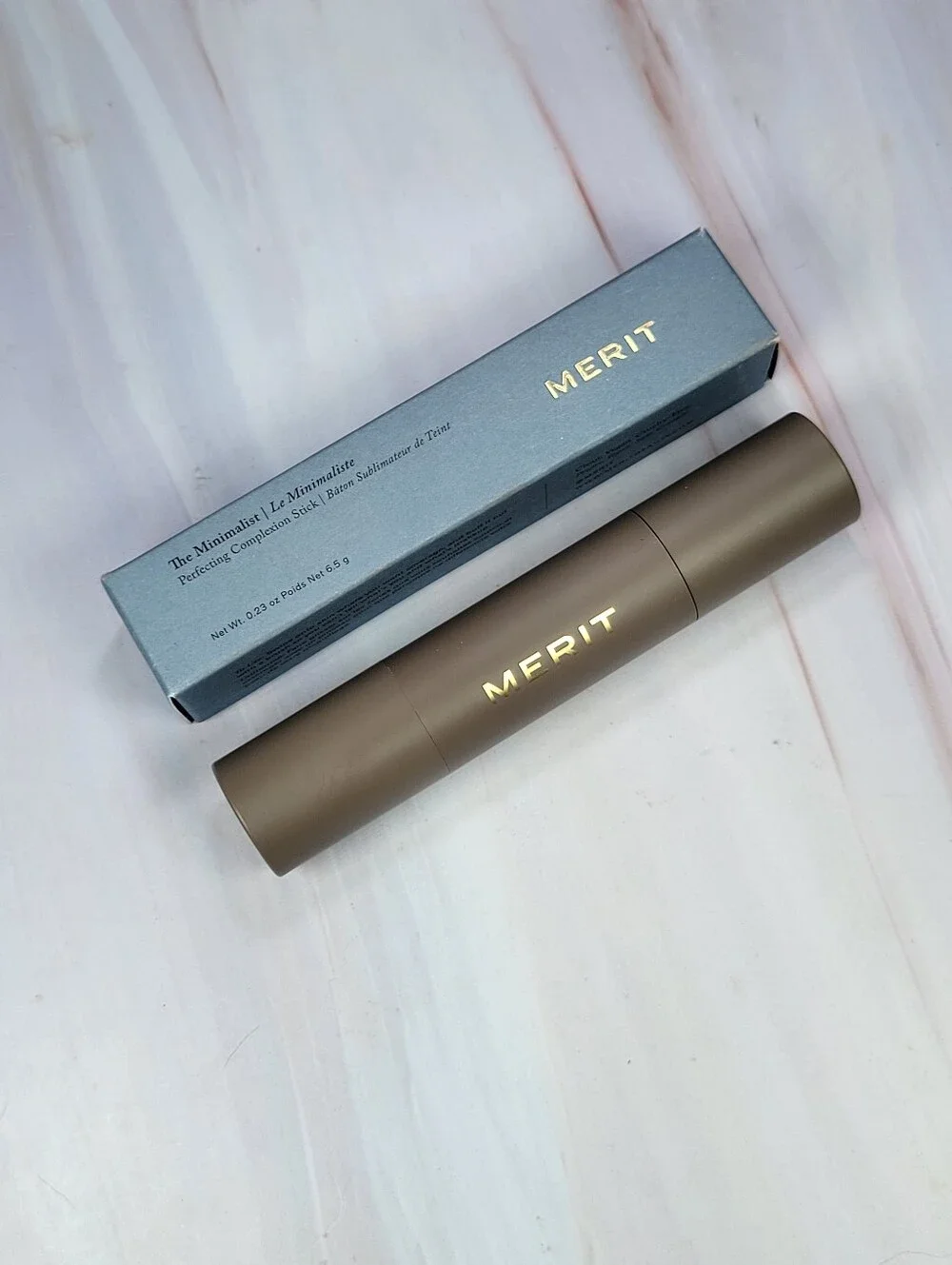 Merit The Minimalist Perfecting Complexion Foundation and Concealer Stick BNIB
